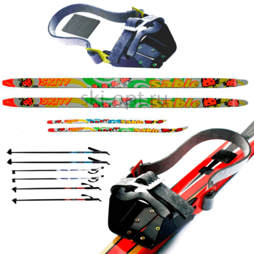 Лыжный комплект с полужёстким креплением - готовое решение для начинающих