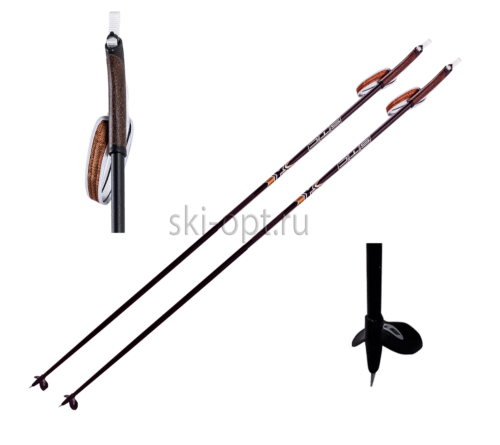 Палки лыжные 35% карбон