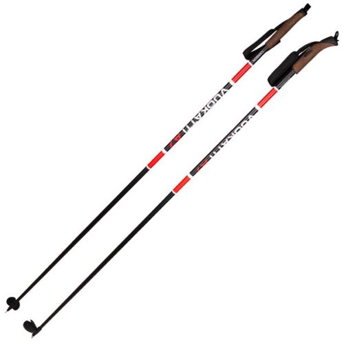 Палки VUOKATTI 170 Black/Red гибрид 35/65