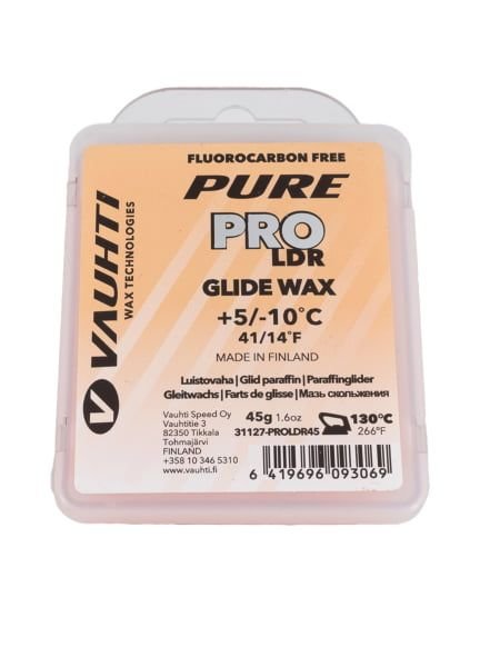 Мазь скольжения VAUHTI Pure PRO LDR +5⁰C/-10⁰C