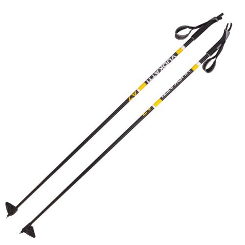Палки VUOKATTI 130 Black/Yellow 100% стекловолокно