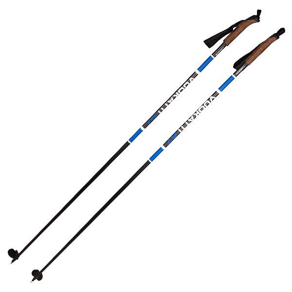 Палки VUOKATTI 175 Black/Blue гибрид 35/65