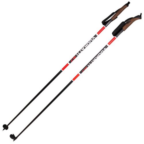 Палки VUOKATTI 165 Black/Red гибрид 35/65