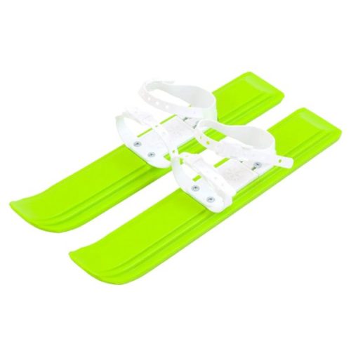 Лыжи детские Юниор салатовые 47 см (в сетке)