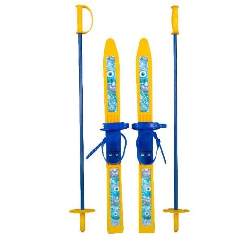 Лыжный комплект детский NovaSport Bubble с палками в сетке (66/75)