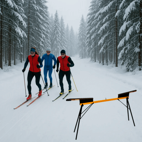 Станок для подготовки беговых лыж Pro