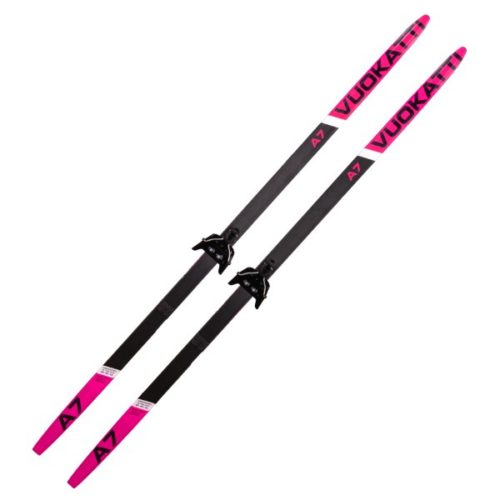 Лыжный комплект VUOKATTI 190 75мм Wax Black/Magenta