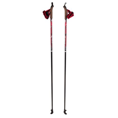 Палки для скандинавской ходьбы STC Extreme Red 100% стекловолокно 125