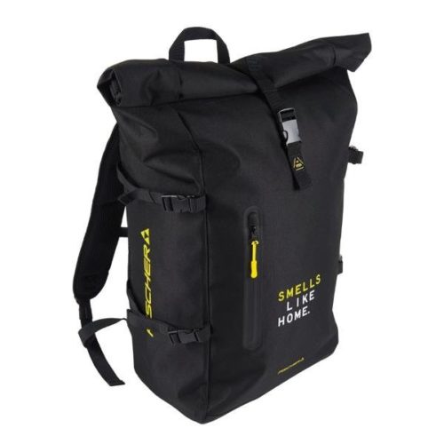 Рюкзак Fischer ROLL TOP BACKPACK BLK/YLLW