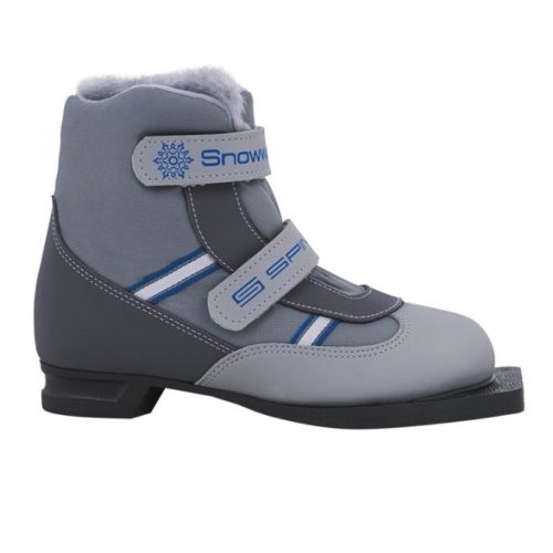 Ботинки лыжные 75 мм SPINE Kids Velcro 104 (на липучке) 37-38 р.
