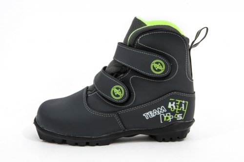 Ботинки лыжные SNS COMFORT Kids (СИСТЕМНЫЕ!) (на липучке) ГРАФИТ 34 р.
