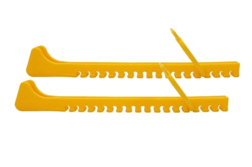 Чехлы пластиковые Calambus для лезвий фигурных коньков (Желтый)