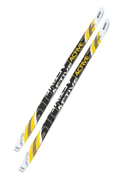 Лыжи STC 120 STEP ACTIVE JR Yellow (упак. 5 п.)