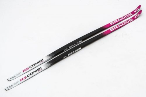 Лыжи гоночные RS BRADOS COMBI JR Black/Pink 152 (упак. 5 п.)