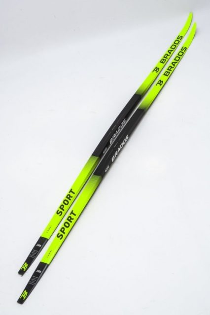 Лыжи спортивные BRADOS LS Yellow 2023 легкий спорт 200 (упак. 4 п.)