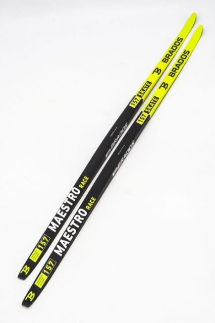Лыжи спортивные BRADOS Maestro Race Skate легкий спорт 157 (упак. 4 п.)