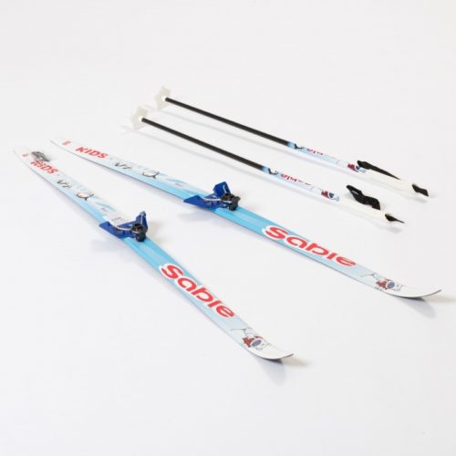 Лыжи Комплект 75 мм - 120 STEP Kid Blue (упак. 6 комп.)