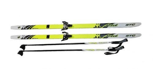 Лыжи Комплект 75 мм - 140 STEP Kid Lemon (упак. 6 комп.)