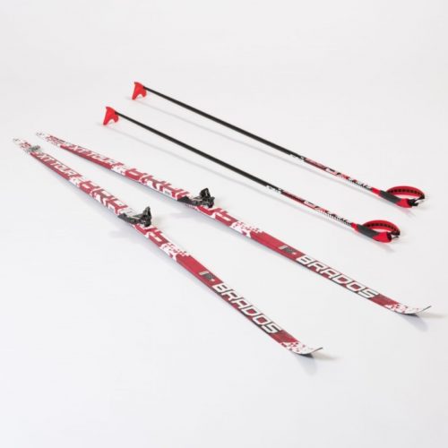 Лыжи Комплект 75 мм - 195 STEP XT TOUR Red (упак. 6 комп.)