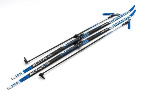Лыжи Комплект 75 мм - 200 STEP Brados Active A3 Blue (упак. 6 комп.)