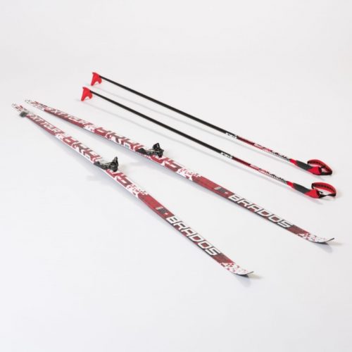 Лыжи Комплект 75 мм - 200 WAX Brados LS Red (упак. 6 комп.)