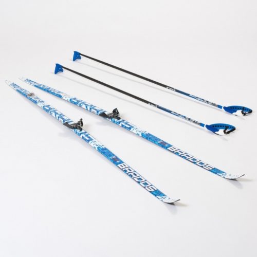 Лыжи Комплект 75 мм - 200 WAX XT TOUR Blue (упак. 6 комп.)