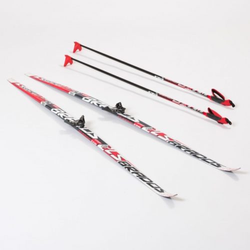 Лыжи Комплект 75 мм - 205 WAX Brados LS Red (упак. 6 комп.)