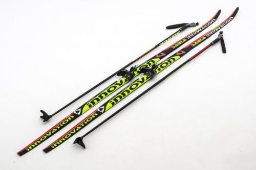 Лыжи Комплект 75 мм - 205 WAX Innovation black/red/green