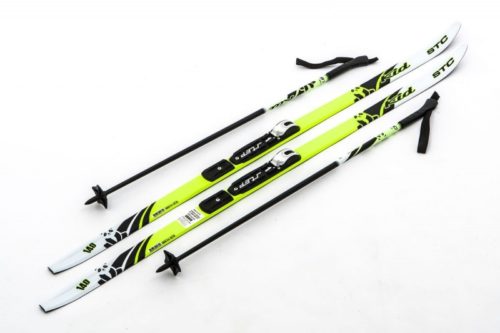 Лыжи Комплект NNN (крепление STC START) - 120 STEP Kid Lemon (упак. 9 комп.)