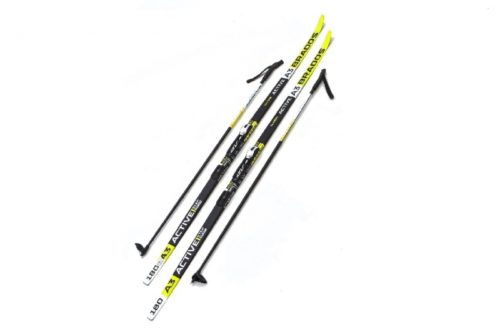 Лыжи Комплект NNN (крепление STC) - 150 WAX Brados Active A3 Yellow (упак. 9 комп.)