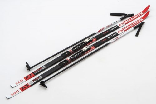 Лыжи Комплект NNN (крепление STC) - 160 WAX Brados Active A3 Red (упак. 9 комп.)