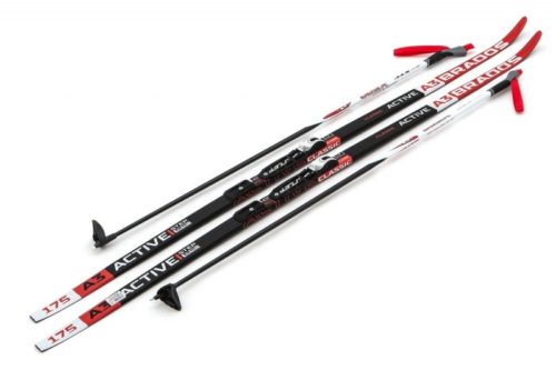 Лыжи Комплект NNN (крепление STC) - 170 WAX Brados Active A3 Red (упак. 9 комп.)