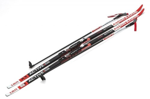 Лыжи Комплект NNN (крепление STC) - 180 WAX Brados Active A3 Red (упак. 9 комп.)