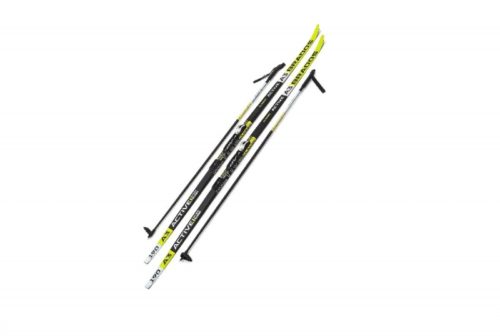Лыжи Комплект NNN (крепление STC) - 195 WAX Brados Active A3 Yellow (упак. 9 комп.)