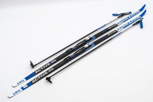 Лыжи Комплект NNN (крепление STC) - 205 STEP Brados Active A3 Blue (упак. 9 комп.)