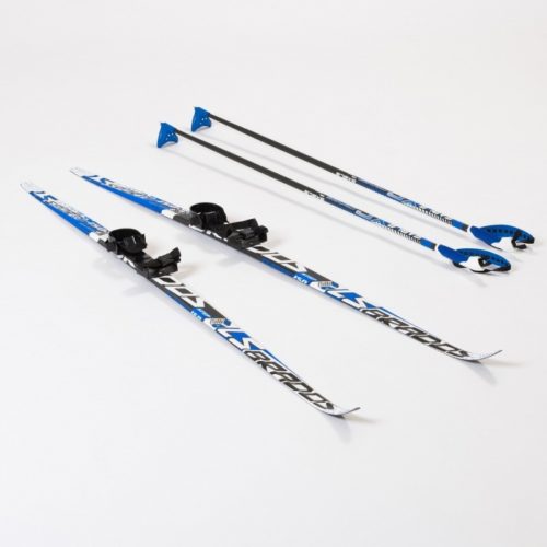 Лыжи Комплект Комби - 150 STEP Brados LS Blue (упак. 6 комп.)