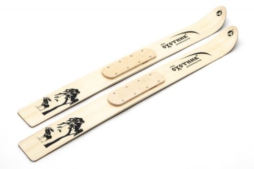 Лыжи для охоты Охотник ДЕРЕВОПЛАСТИК 145 см.