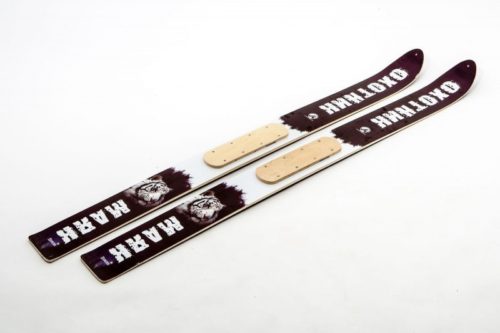 Лыжи для охоты Охотник ДЕРЕВОПЛАСТИК 175 см.