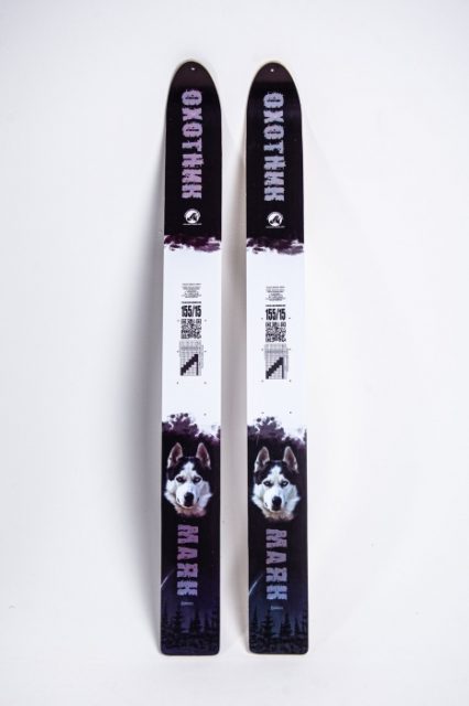 Лыжи для охоты Охотник ДЕРЕВЯННЫЕ 155 см.