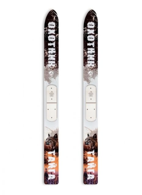 Лыжи для охоты ТАЙГА промысловые ДЕРЕВОПЛАСТИК 165 см.