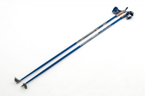 Палки лыжные гоночные гибрид 60%/40% 125 CYBER BLUE