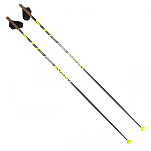 Палки лыжные гоночные углеволокно 100% 155 AVANT PRO