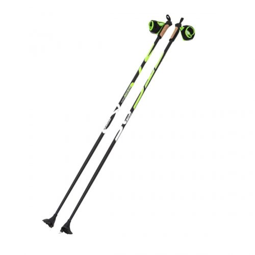 Палки лыжные гоночные углеволокно 100% 155 RS