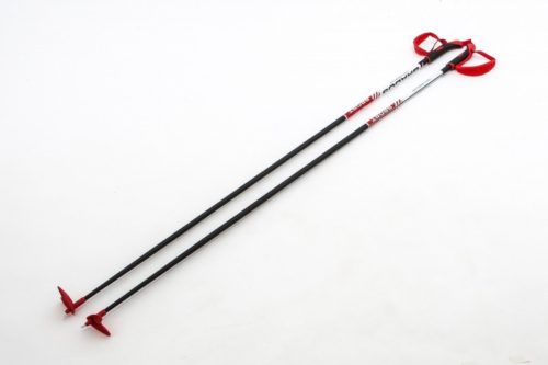 Палки СТЕКЛОВОЛОКНО 100% лыжные 120 STC Red BRADOS Sport Composite JR