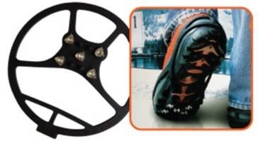 Зимоступы Барс 5 шипов ( накладка на обувь размер 35 - 45 )