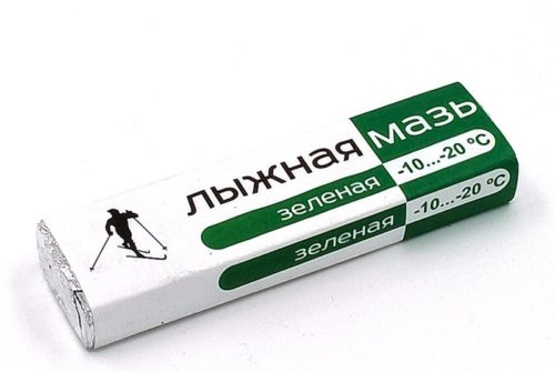 Мазь (ДЕРЖАНИЯ) лыжная Gekars 40гр. (-10/-20) БРУСОК