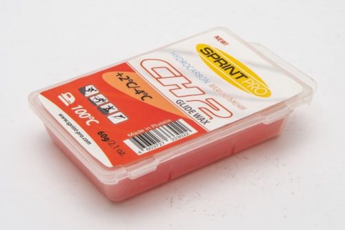 Парафин (СКОЛЬЖЕНИЯ) SPRINT PRO CH2 КРАСНЫЙ (+2/-4)