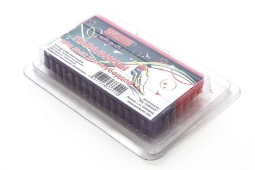 Парафин комплект SPRINT 2 шт. ПЛ2-КФ КРАСНЫЙ-ФИОЛЕТ (+6 -4) 80 гр.