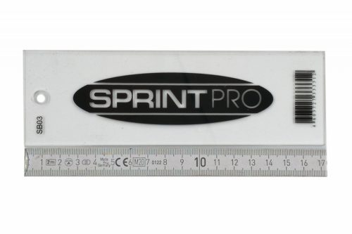 Скребок для сноубордов SPRINT PRO для снятия мази SB03 (толщина 3 мм.)
