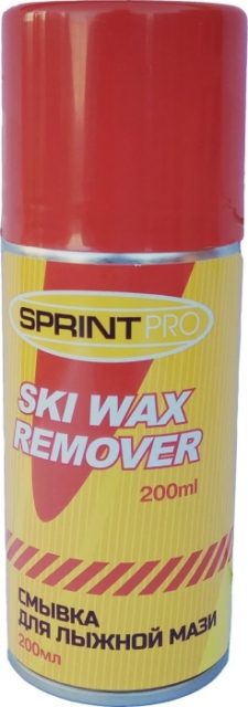 Смывка SPRINT АЭРОЗОЛЬ для удаления лыжных мазей I200 200 мл.
